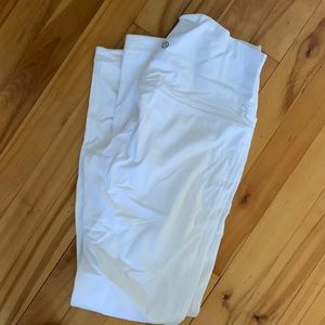 Lululemon SZ 10 white leggings